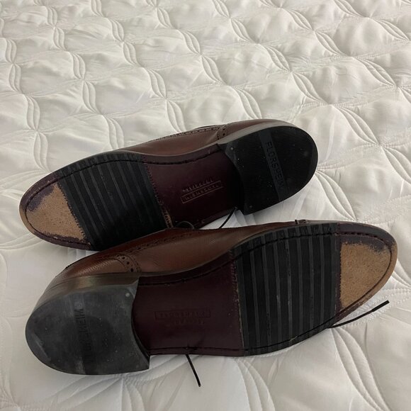 Florsheim Men's Medfield Cap Toe Oxford Cognac Size 11 - Picture 4 of 10